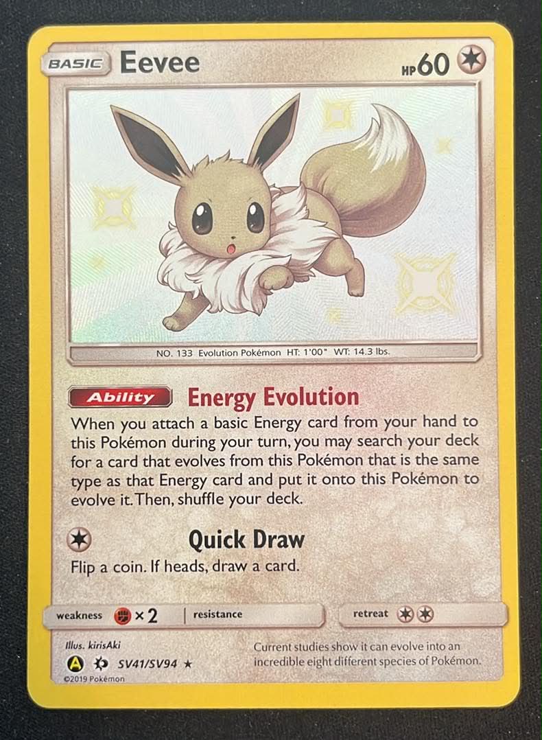 Eevee – Hidden Fates SV41 - Tjek billeder