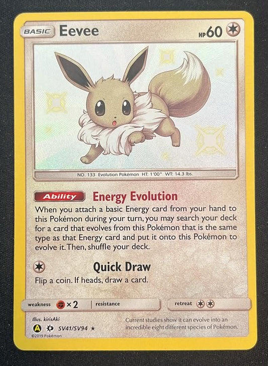 Eevee – Hidden Fates SV41 - Tjek billeder