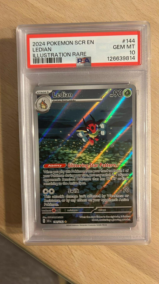 Ledian PSA 10 – (Stellar Crown 144/142)