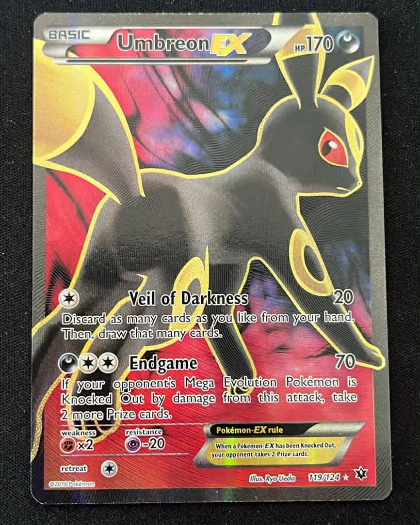 Umbreon EX – Fates Collide 119 – Excellent - Tjek billeder
