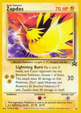 Zapdos – (Wizards Promo 23) Sealed