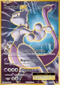 Mewtwo EX 103 Evolutions - Excellent (Se billeder af det konkrete kort)