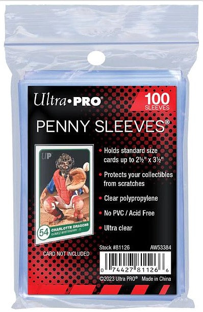 100 lommer - Ultra Pro Basic Soft Sleeves