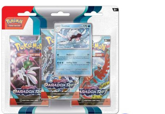 Pokémon TCG – Cetitan 3-Pack Blister Scarlet & Violet: Paradox Rift