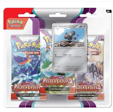 Paldea Evolved: Varoom 3-pack Blister