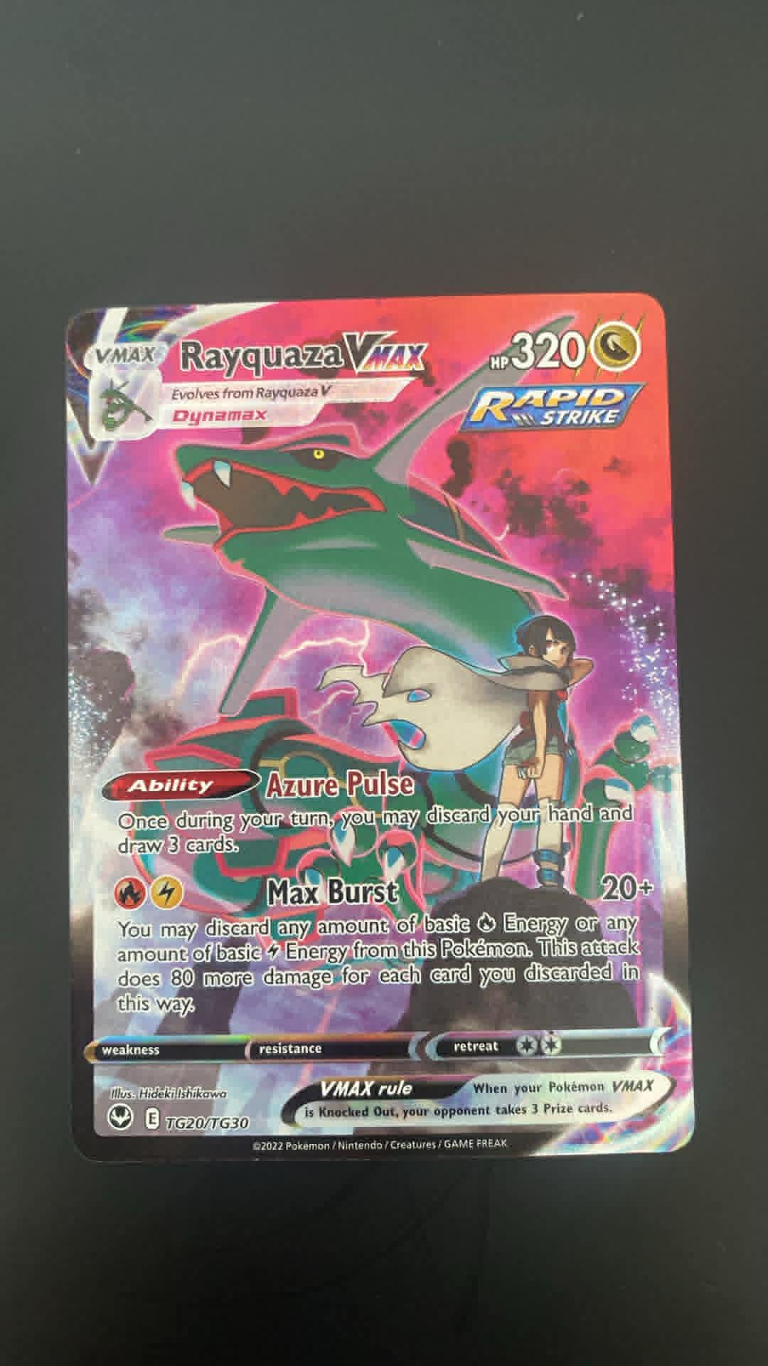 Rayquaza VMAX – Trainer Gallery (SIT TG20/TG30) – Silver Tempest