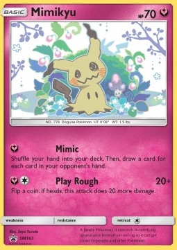 Mimikyu – Sun & Moon Promo 163 - Tjek billeder