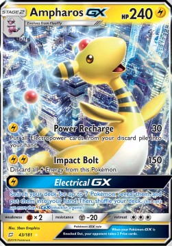 Ampharos GX 43 Team Up
