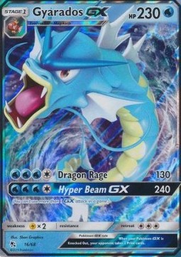 Gyarados GX 16 Hidden Fates