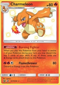Charmeleon (Hidden Fates SV7)