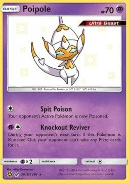 Poipole – Hidden Fates Shiny Vault SV19