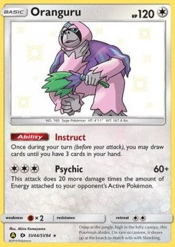 Oranguru Hidden Fates SV44