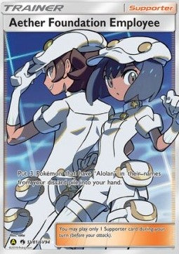 Aether Foundation Employee (Hidden Fates SV81)