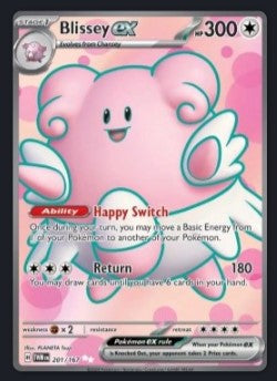 Blissey ex – Twilight Masquerade 201/162 – Special Illustration Rare – Near Mint