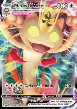 Meowth VMAX 005 SWSH Black Star Promos