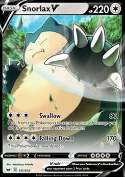 Snorlax V – (SSH 141)