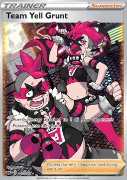 Team Yell Grunt 202 Sword & Shield - Ultra Rare