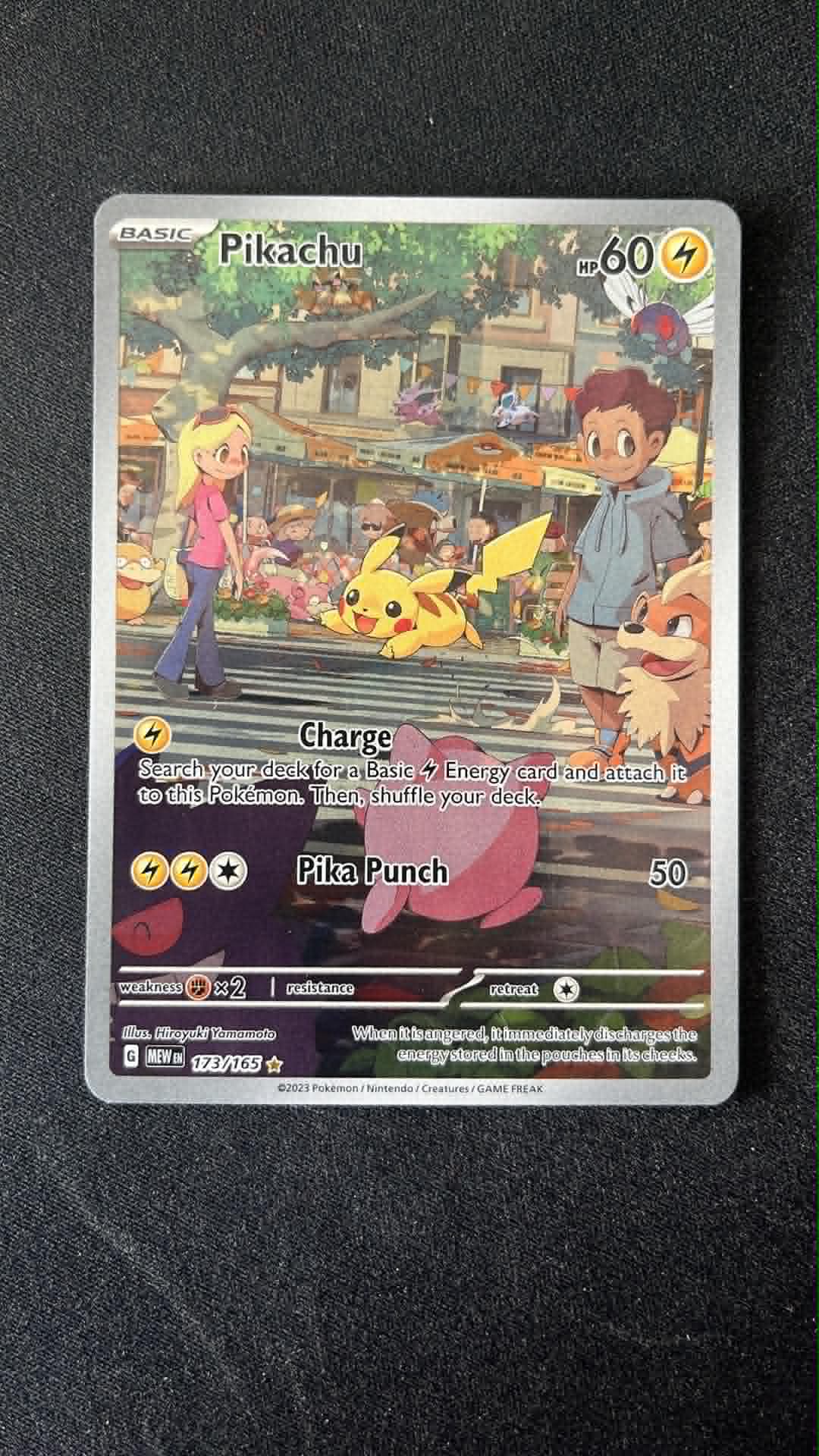 Pikachu 173 151 - Illustration Rare - Tjek Billeder
