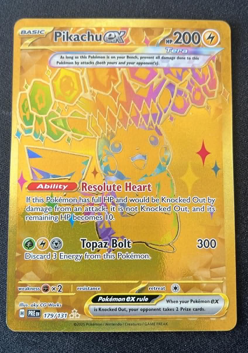 Pikachu ex – Special Illustration Rare (PRE 179/131)