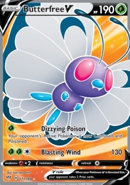 Butterfree V 177 Darkness Ablaze