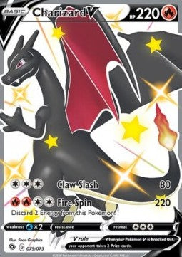 Charizard V – Champion's Path 79 - Tjek billeder