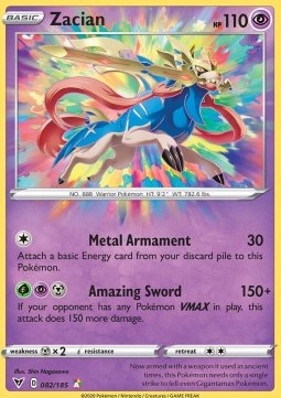 Zacian 82 Vivid Voltage