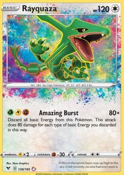 Rayquaza – (Vivid Voltage VIV 138)