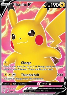 Pikachu V – (Vivid Voltage 170/185)