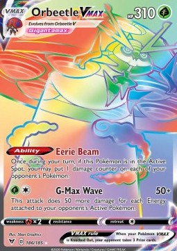Orbeetle VMAX (Vivid Voltage 186)