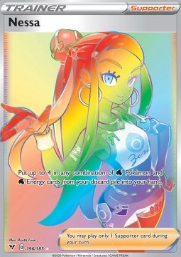 Nessa 196 Vivid Voltage - Hyper Rare
