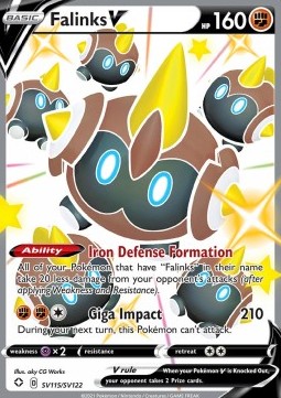 Falinks V – Pokémon Shining Fates SV115/122