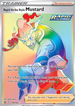 Rapid Strike Style Mustard 176 Battle Styles - Hyper Rare
