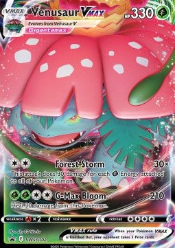 Venusaur VMAX – Sword & Shield Promo 102 - Tjek billeder