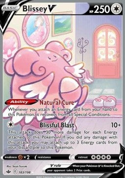 Blissey V 183 Chilling Reign