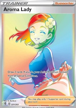 Aroma Lady 221 Evolving Skies - Hyper Rare