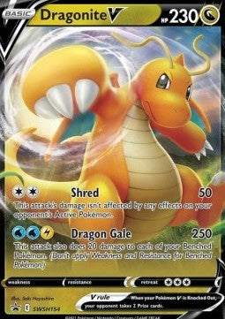 Dragonite V 154 SWSH Black Star Promos