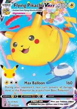 Flying Pikachu VMAX 007/025 Celebrations