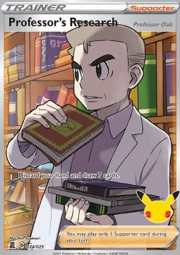 Professor's Research – Professor Oak CEL 024