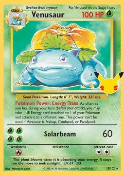 Venusaur 15 Celebrations - Classic Collection