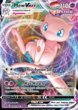 Mew VMAX – Pokémon Fusion Strike 114