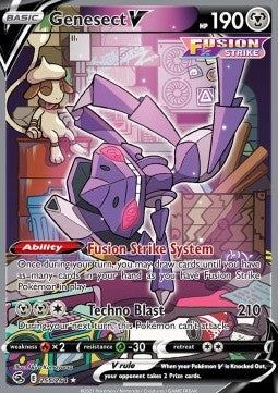 Genesect V 255 Fusion Strike