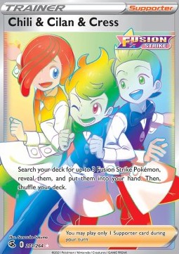 Chili & Cilan & Cress Special Illustration Rare – Fusion Strike 273