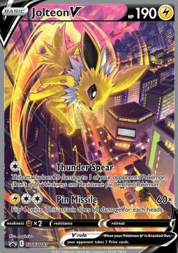 Jolteon V – Secret Rare (SWSH 183) – Sword & Shield Promos