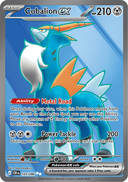 Cobalion ex – Chaos Rising (103/086)