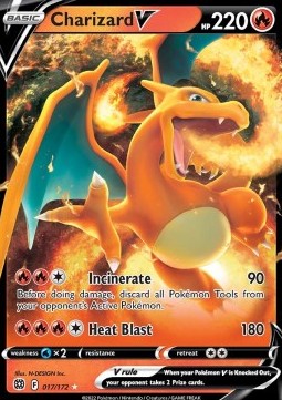 Charizard V – (Brilliant Stars 017)