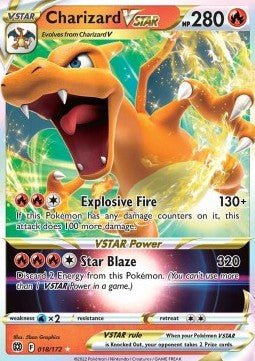 Charizard VSTAR – (Brilliant Stars 018)