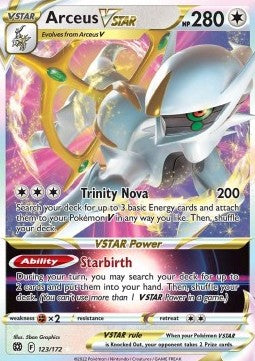Arceus VSTAR – Brilliant Stars 123/172