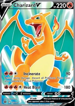 Charizard V – Pokémon Brilliant Stars 153