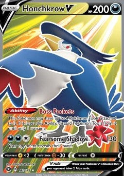 Honchkrow V – Pokémon Brilliant Stars 161