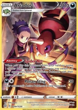 Ariados – (Brilliant Stars Trainer Gallery TG09)